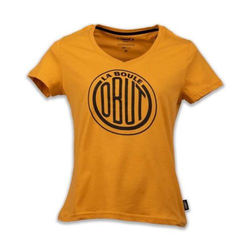 TEE-SHIRT SENHORA MOUTARDE