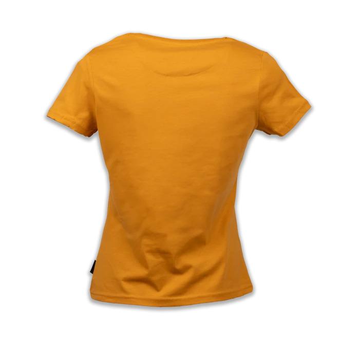 TEE-SHIRT SENHORA MOUTARDE