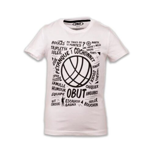 TEE-SHIRT CRIANÇA GRAFF BRANCO